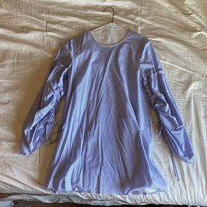Blue and white stripped dress. Brand: Tibi Size:00